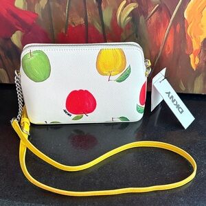 NWT DKNY Multicolor 🍎 Design Crossbody Bag